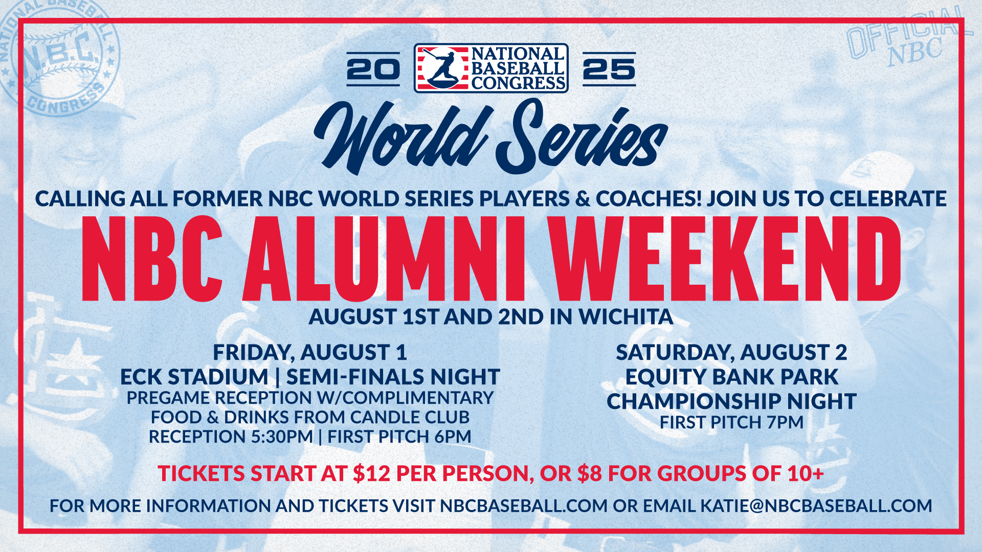NBC World Series Alumni Weekend