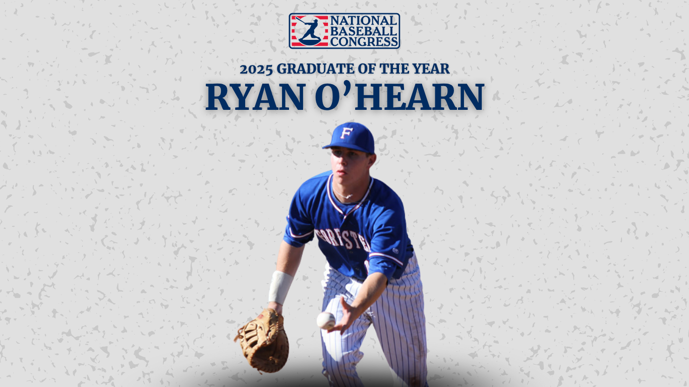 Ryan O’Hearn Named 2025 National Baseball Congress Graduate of the Year